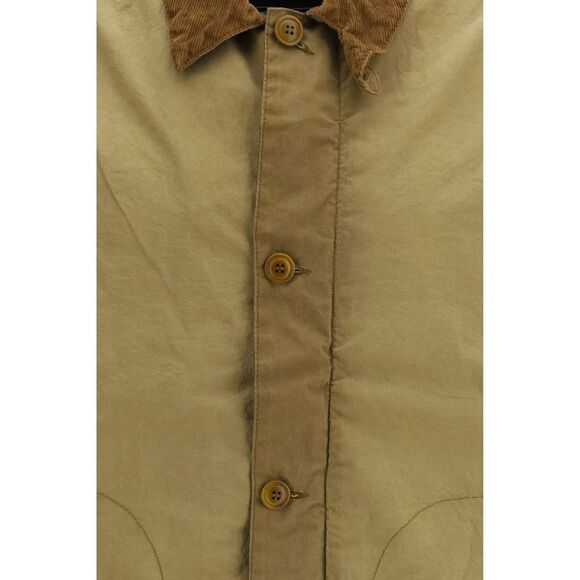 Barbour International Beige Cotton Men's Coat